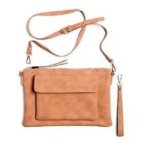 Shiraleah Jesse Crossbody Bag Tan Purse/Clutch